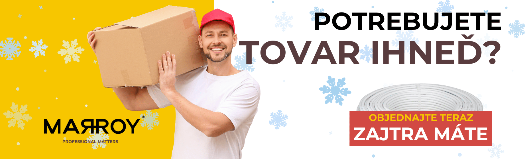 MARROY Tovar ihneď - rýchle doručenie