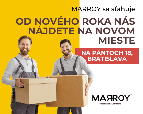 MARROY sťahovanie, nová adresa kde nás nájdete, kde je MARROY