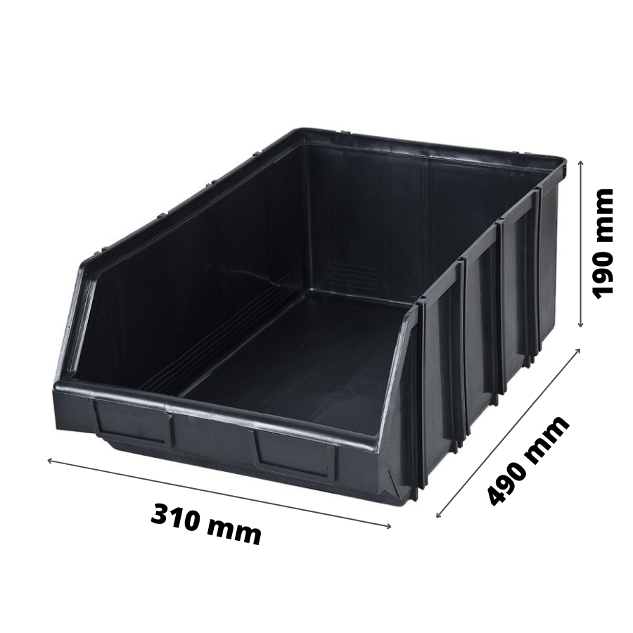 MARROY box úložný plastový modulBOXX 4.1 čierny, MRY906004001, 8585053385158, plastové boxy, plastové debničky, úložné boxy, odkladacie boxy, kontajnery na náradie, kontajnery na skladovanie, kontajnery do skladu, modulBOXX, skladovanie, efektívne skladovanie, organizácia priestoru, úložné riešenia, modulárne boxy, skladovacie boxy, praktické úložné boxy, rozmery