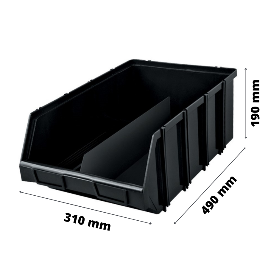 MARROY box úložný plastový modulBOXX 4.1 D čierny, MRY906005001, 8585053385165, plastové boxy, plastové debničky, úložné boxy, odkladacie boxy, kontajnery na náradie, kontajnery na skladovanie, kontajnery do skladu, modulBOXX, skladovanie, efektívne skladovanie, organizácia priestoru, úložné riešenia, modulárne boxy, skladovacie boxy, praktické úložné boxy, rozmery