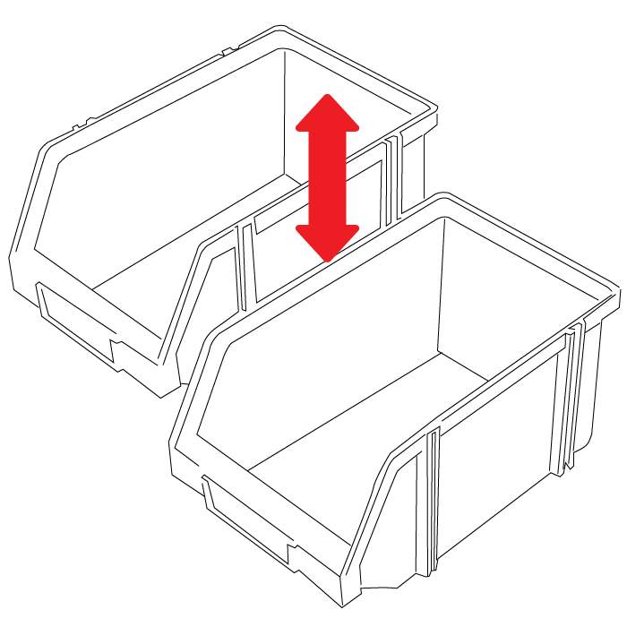 MARROY box úložný plastový modulBOXX čierny, plastové boxy, plastové debničky, úložné boxy, odkladacie boxy, kontajnery na náradie, kontajnery na skladovanie, kontajnery do skladu, modulBOXX, skladovanie, efektívne skladovanie, organizácia priestoru, úložné riešenia, modulárne boxy, skladovacie boxy, praktické úložné boxy, montáž, spájanie