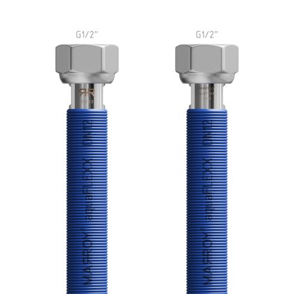 MARROY hadica voda EN10380 rozťahovacia aquaFLEXX G1/2"- G1/2" - 750/1500 mm, modrá,MRY128415001,8585053317753,celokovové hadice,nerezové hadice,antikorové rozťahovacie hadice,flexibilné vodovodné hadice,hadice na kúrenie,rozťahovacie hadice na vodu,hadice z nerezu,kvalitné kovové hadice,flexibilné hadice na kúrenie,trvanlivé hadice z ocele,odolné vodovodné hadice