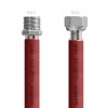 MARROY vodovodna hadica EN10380 rozťahovacia aquaFLEXX R3/4"- G3/4" - 200/400 mm, červená,MRY125504001,8585053317814,celokovové hadice,nerezové hadice,antikorové rozťahovacie hadice,flexibilné vodovodné hadice,hadice na kúrenie,rozťahovacie hadice na vodu,hadice z nerezu,kvalitné kovové hadice,flexibilné hadice na kúrenie,trvanlivé hadice z ocele,odolné vodovodné hadice