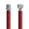 MARROY vodovodna hadica EN10380 rozťahovacia aquaFLEXX R3/8"- G3/8" - 200/400 mm, červená,MRY125304001,8585053317012,celokovové hadice,nerezové hadice,antikorové rozťahovacie hadice,flexibilné vodovodné hadice,hadice na kúrenie,rozťahovacie hadice na vodu,hadice z nerezu,kvalitné kovové hadice,flexibilné hadice na kúrenie,trvanlivé hadice z ocele,odolné vodovodné hadice
