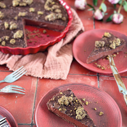 Čokoládový koláč s rumem