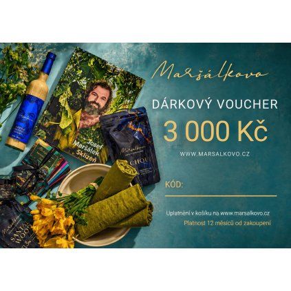 DÁRKOVÝ VOUCHER 3 000 Kč 1