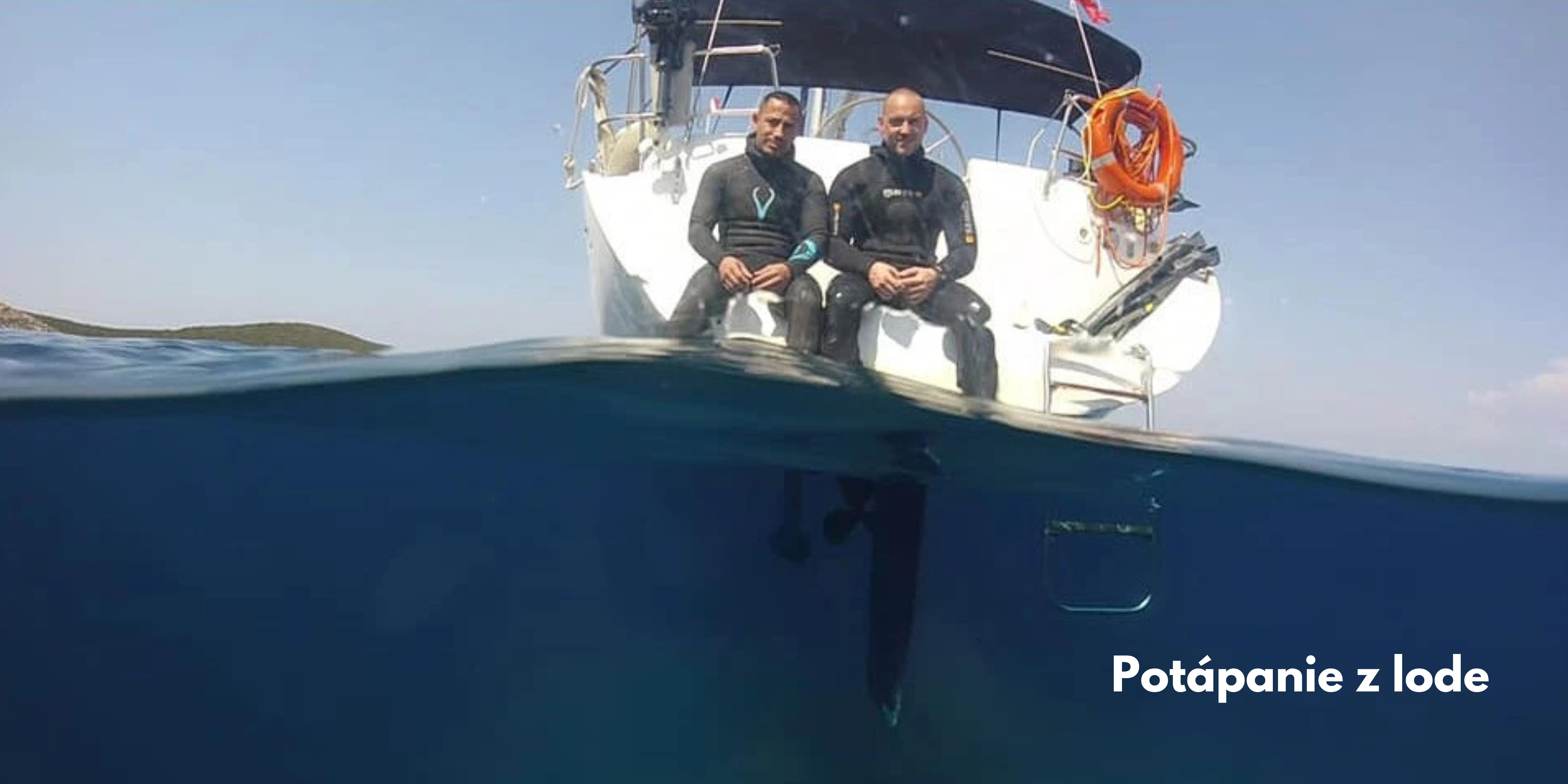 Potápanie z lode