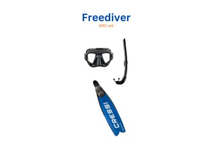 ABC Freediving set  +10% zlava na kurz Ochutnávka freedivingu