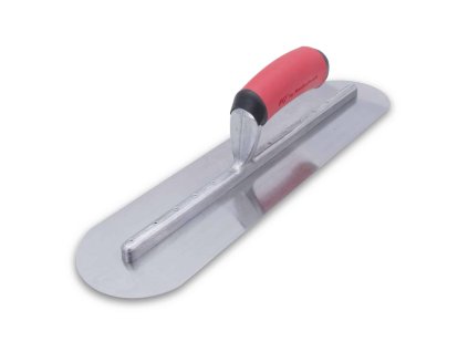 EDI 11226 Hladítko QLT, karbonizovaná oceľ, úplne zaoblené konce, 457x127mm, Soft Grip rúčka
