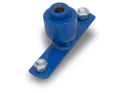 EDI 10099 Držiak na náradie na betón otočný, oceľový, rozsah 0 - 360°, závitový, 121x38mm