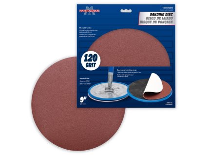 EDI 28934 Brúsny papier na ručnú brúsku na sadrokartón, priemer 229mm, zrnitosť 120