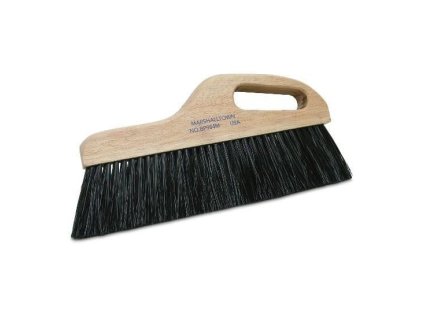 EDI 16984 Metla na metličkový betón s rúčkou, drevo, poly, dĺžka 305mm, dĺžka vlasu 76mm, čierna