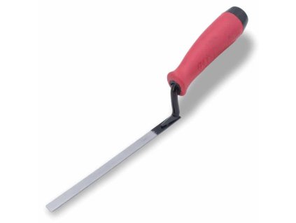 EDI 10741 Špachtľa škárovacia, oceľová, 152x10mm, Soft Grip rúčka