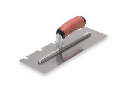 EDI 10710 Hladítko zubaté, nerezové, 114x305mm, DuraSoft rúčka, U zuby 13x13x51mm