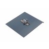 EDI 14139 Rohovník na betón, modrá oceľ, 229x203mm, R 13mm, L 16mm, obojsmerný držiak pre rukoväte s vidlicovým úchytom 9NC a 10NC