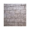 EDI 30788 Pečiatka raznica na betón, vzor cobblestone rustikálny dlažobný kameň, polyuretán, set 4ks (3+1);