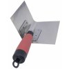EDI 15327 Špachtľa na sadrovanie, na vnútorný oblý roh, flexibilná nerezová, 127x89mm, DuraSoft rúčka, R 16mm