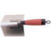 EDI 15326 Špachtľa na sadrovanie, na vonkajší oblý roh, flexibilná nerezová, 127x89mm, DuraSoft rúčka, R 16mm