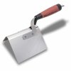 EDI 15326 Špachtľa na sadrovanie, na vonkajší oblý roh, flexibilná nerezová, 127x89mm, DuraSoft rúčka, R 16mm