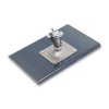 EDI 14134 Rohovník na betón, modrá oceľ, 229x152mm, R 6mm, L 10mm, pre rukoväte a adaptéry s vidlicovým úchytom