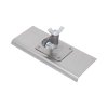EDI 14112 Rohovník na betón, nerezový, 229x102mm, R 10mm, L 13mm, pre rukoväte a adaptéry s vidlicovým úchytom