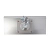 EDI 14112 Rohovník na betón, nerezový, 229x102mm, R 10mm, L 13mm, pre rukoväte a adaptéry s vidlicovým úchytom