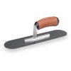 EDI 28561 Hladítko na betón Pool trowel, modrá oceľ, úplne zaoblené konce, 305x76mm, DuraCork® rúčka