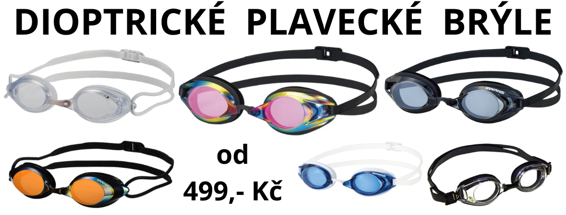 Dioptrické plavecké brýle