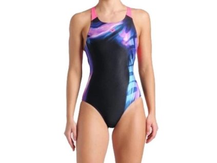Dreamhline Womens V Back Black Pink