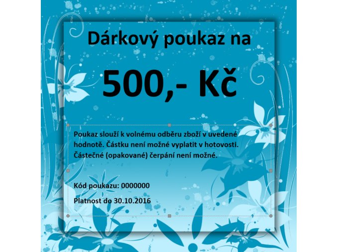 poukaz500