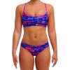 Warped Wawes Ladies Sports Top and Brief