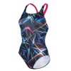 Womens Swimsuit Swim Pro Black Multicolor