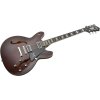 506 2 hagstrom super viking transparent brown