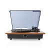 797 1 gramofon 33 rpm 45 rpm 78 rpm remenovy pohon 1x stereo rca bluetooth 9 w vestaveny pred zesilovac mdf abs hneda cerna