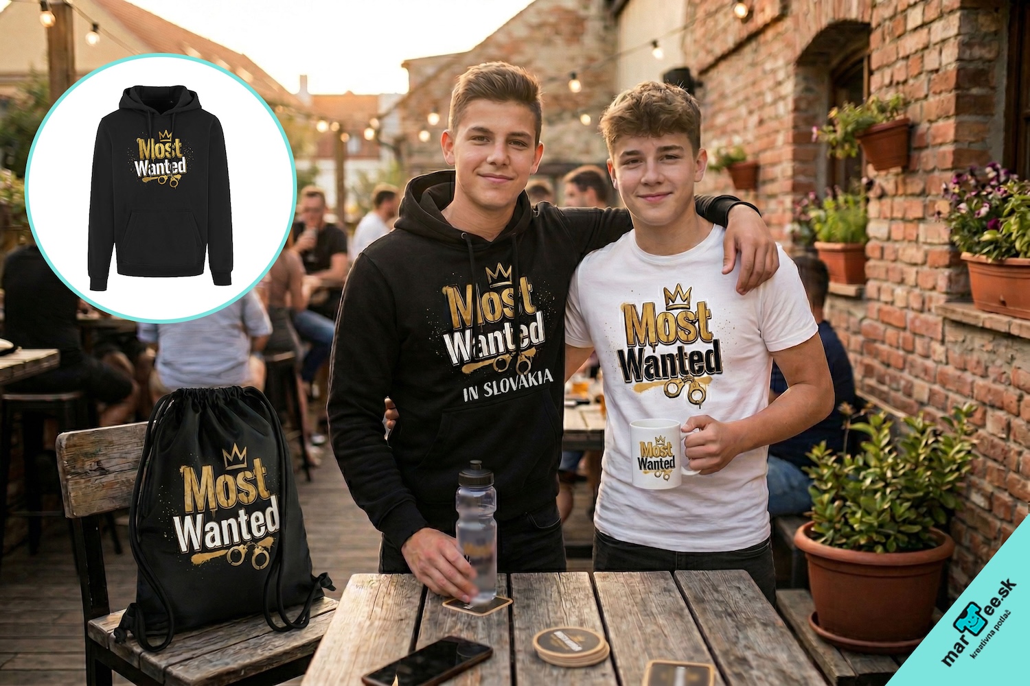 Grafický-motív-Most-Wanted-Mikina