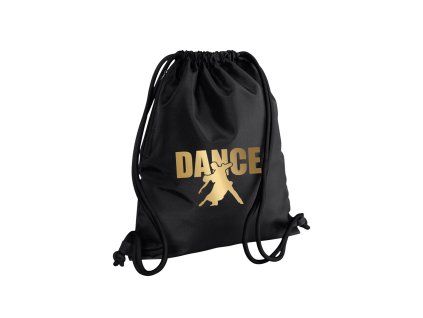 Športový vak čierny Dance silueta