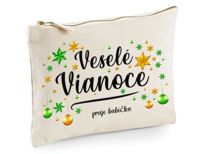 Template kozmeticka T w530 Vesele vianoce praje babicka