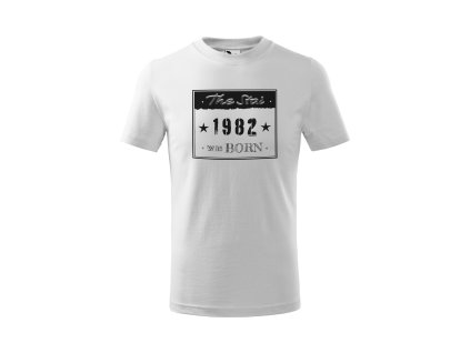 Template T shirt Basic W The Star was Born