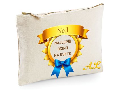 Template kozmeticka T w530 Najlepsi ocino na svete No.1 Initials