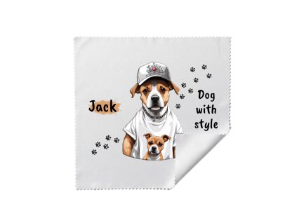 Template Utierka na okuliare Jack Dog with style