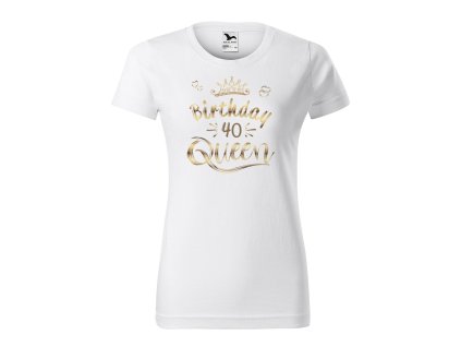 T shirt Birthday Queen Red Heart