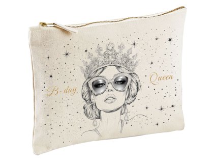 TEMPLATE kozmeticka T w530 Birthday Queen Woman in glasses