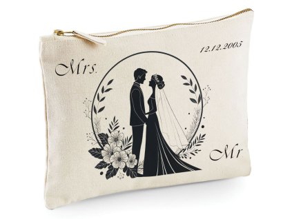 Template kozmeticka Mrs a Mr wedding