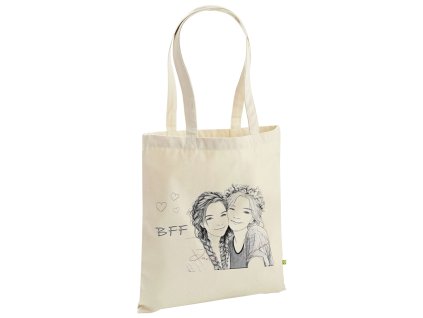 Template Nákupná taška BFF mená