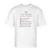 Tričko Oversized biele Bride Team to do list