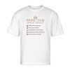 Tričko Oversized biele Bride Team to do list