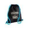 Športový vak black surf blue Legenda od