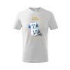 Template T shirt Basic White Football Happy Birthday Adam
