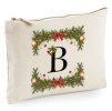 X mas border with Initial B