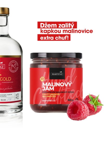 Malinový džem XL 165ml